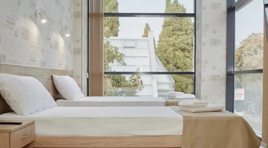 Стандарт Стандарт с двумя отдельными кроватями