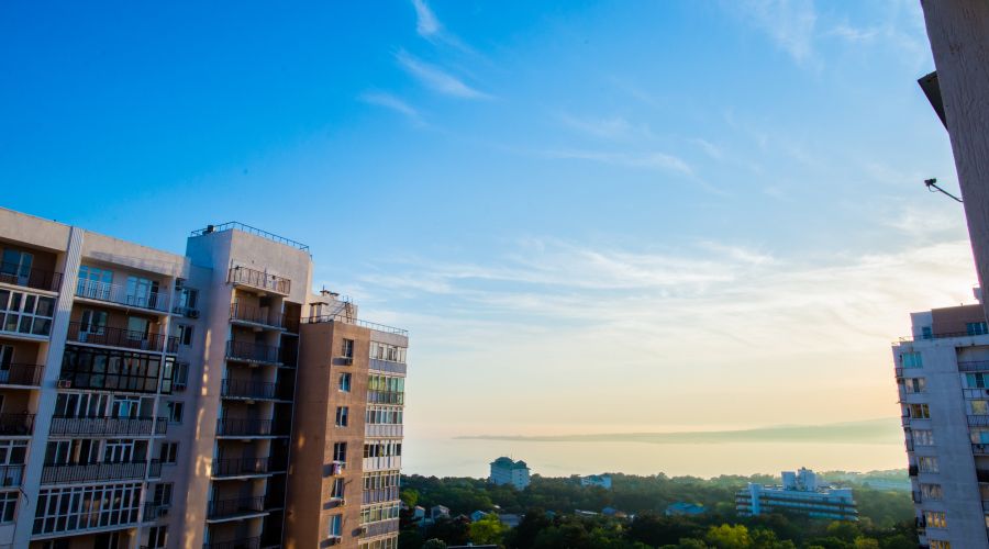 Апартаменты Горная 15В / 73 с видом на море от LetoApart