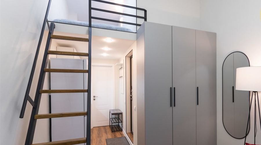 Студия Двухуровневая студия 4-местная 35