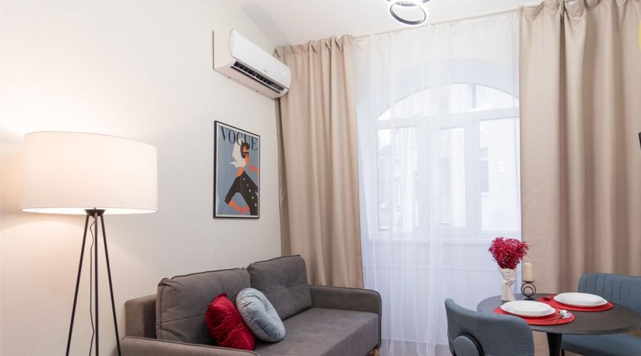 Студия Двухуровневая студия 4-местная 35