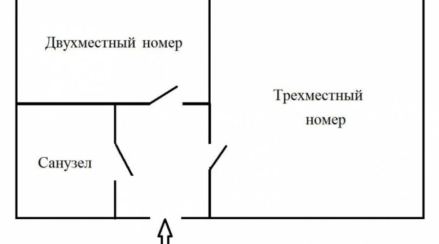 Эконом А 3-местный в блоке(2+3)