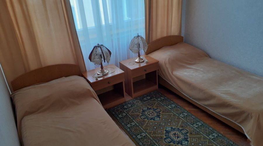 Стандарт 2-местный 2-комнатный без балкона с ванной Север корпус 1