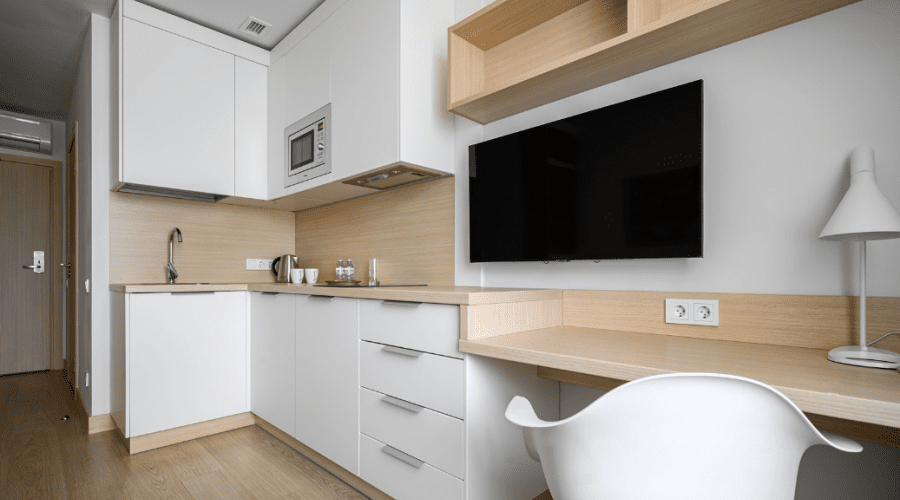 Студия 2-местный 1-комнатный