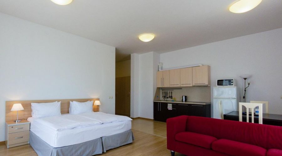 Студия с выходом на кровлю