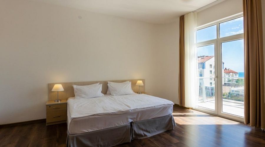 Апартаменты с 1 спальней и выходом на кровлю