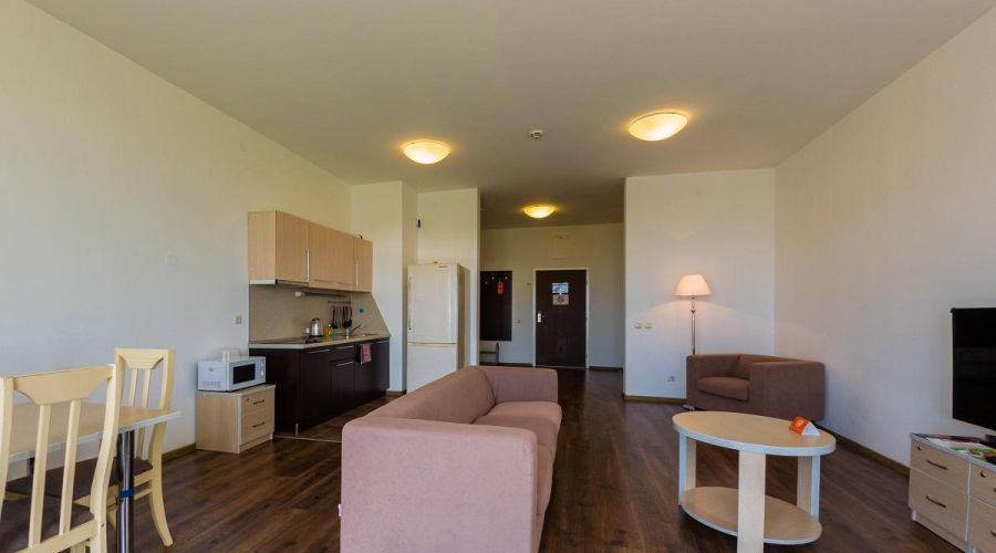 Апартаменты с 1 спальней и выходом на кровлю