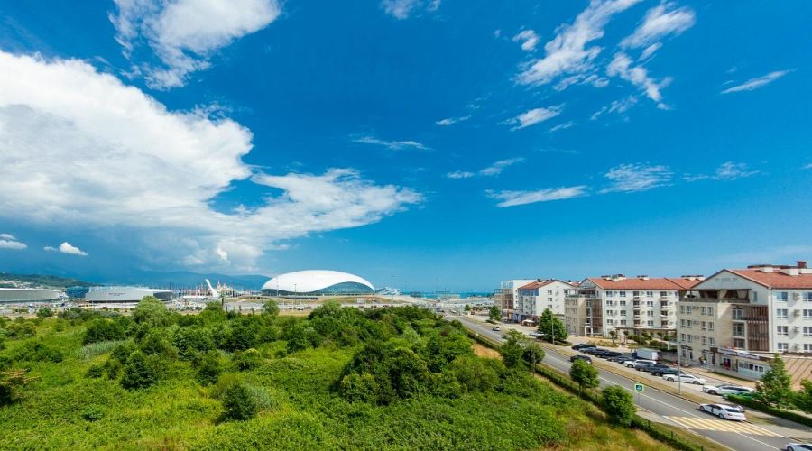 Апартаменты с 1 спальней и выходом на кровлю