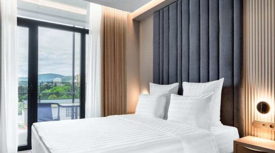 Стандартный 2-местный (боковой вид на море)