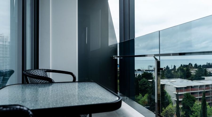 Стандартный 2-местный (боковой вид на море)