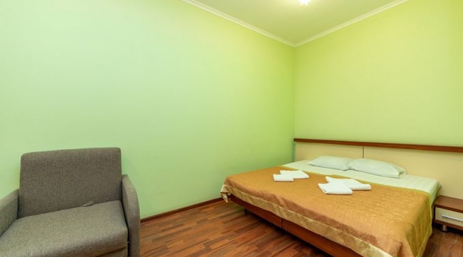 Стандартный 2-местный (без балкона) 1-комнатный