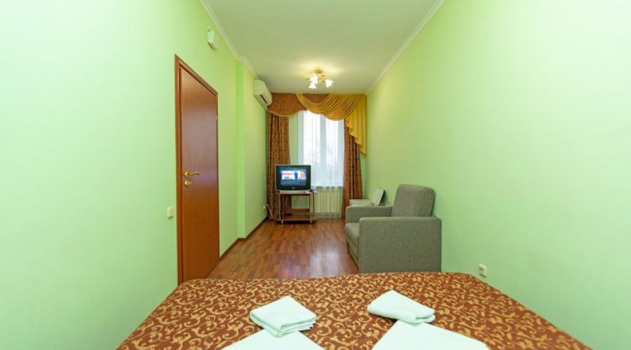 Стандартный 2-местный (без балкона) 1-комнатный