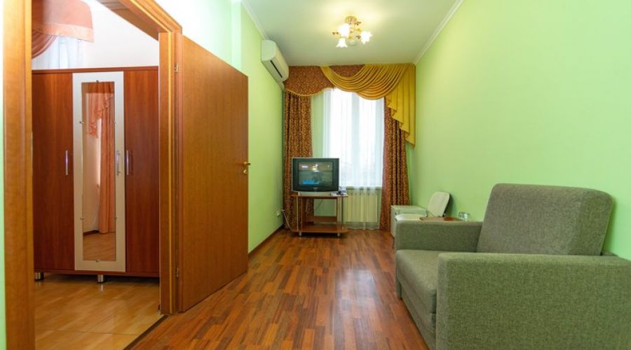 Стандартный 2-местный (без балкона) 1-комнатный