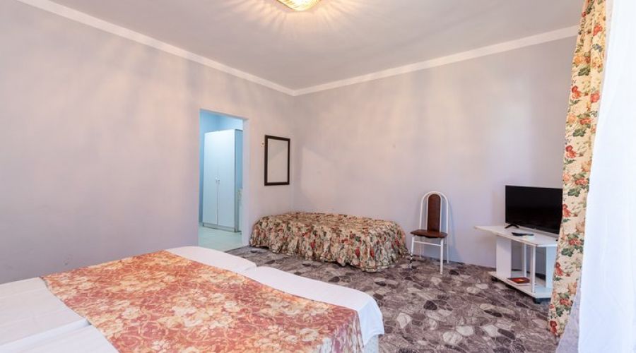 Стандартный 3-местный 1-комнатный (с балконом и кондиционером)