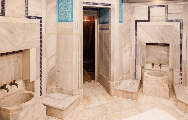 Турецкая баня с комнатой отдыха